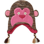 Faded Glory Girl's Monkey Trapper Hat