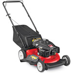 Yard Machines 21" Gas Push Lawn Mower with Side Discharge, Mulching and Rear Bag