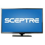 SCEPTRE X405BV-FHDR 40" LED Class 1080P HDTV with ultra slim metal brush bezel, 60Hz