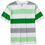 Faded Glory Boys V-Neck Stripe Tee