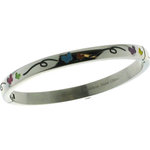 Connections from Hallmark Stainless Steel Butterfly Baby Bangle