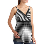 Maternity Lace Trim Empire Waist Cami