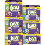 Luvs Ultra Leakguards Diapers, (Choose Your Size)