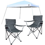 Ozark Trail 12' x 12' Canopy with 2 Chairs Value Bundle ($19.64 Savings)