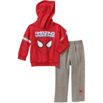 Spiderman Toddler Boy Fleece Hoodie and Pants Set
