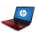 Refurbished HP Red 15.6" 15-R030WM Laptop PC with Intel Pentium N3520 Processor, 4GB Memory, 500GB Hard Drive and Windows 8.1