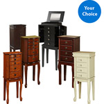 Linon Jewelry Armoire - Your Choice for $68