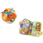 VTech Move and Crawl Ball and Storytime Rhymes Book
