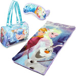 Disney Frozen 3-Piece Toddler Sleepover Slumber Sack with Purse and Bonus Eye Mask