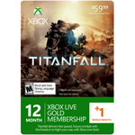 Xbox Live Titanfall 12-Month + 1 Month Gold Card (Xbox 360 / Xbox One)