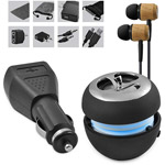 Ematic 11-in-1 Universal Accessory Kit for iPod and MP3 Players w/ Portable Speaker