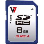 V7 8GB Class 4 SDHC Memory Card